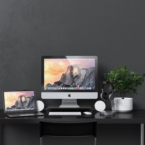 Satechi Aluminum Slim Monitor Stand - Space Gray