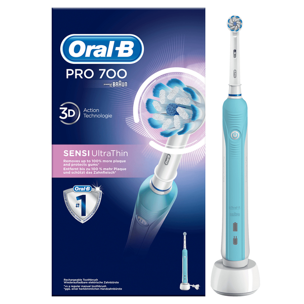 Oral-B Pro 1 700 - electric toothbrush, Blue