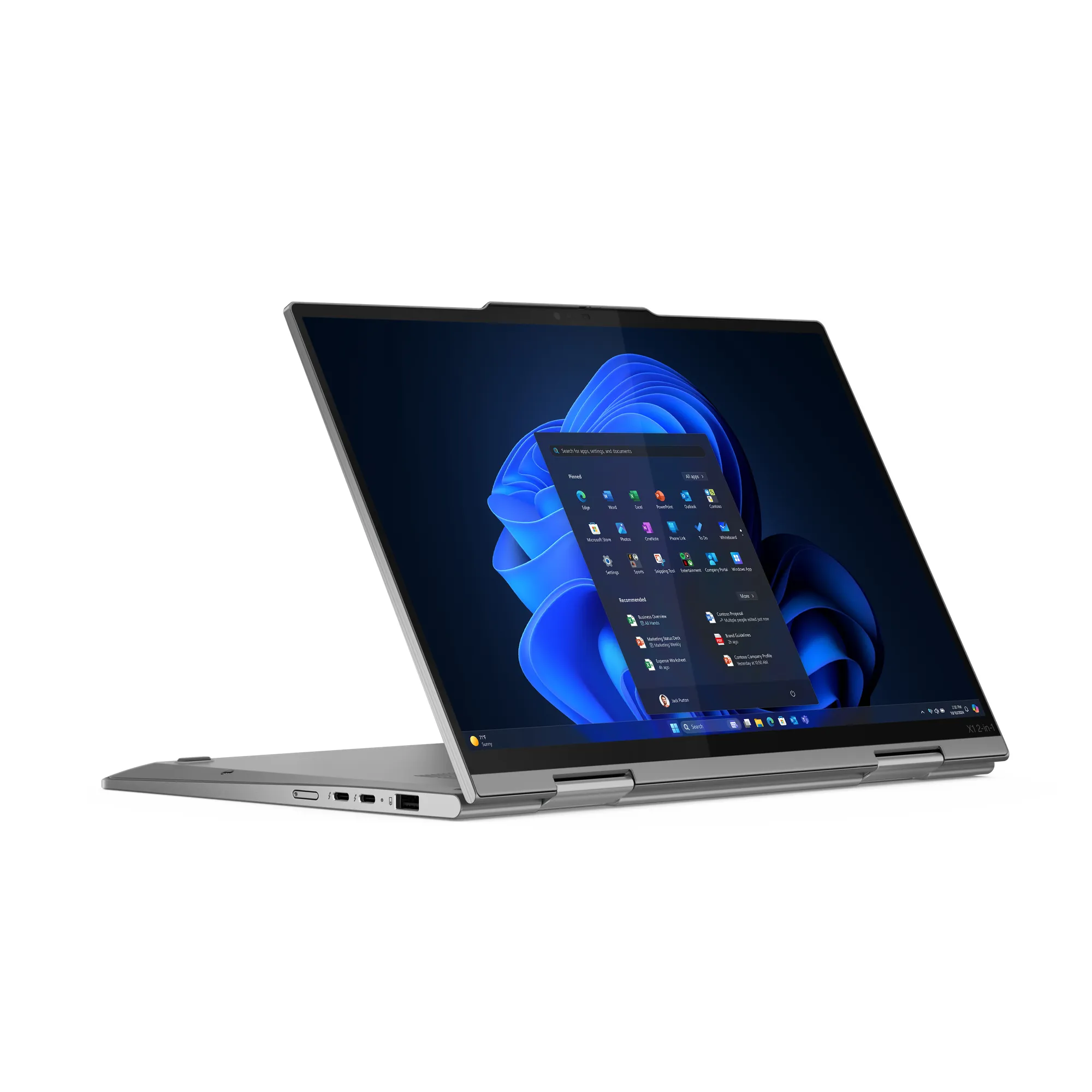Lenovo ThinkPad X1 2-in-1 Gen 10 Aura Edition 14&quot; 225U, 16GB, 512GB SSD, Win 11 Pro - notebook, Grey