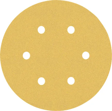 Bosch Expert C470 sanding sheet set, O 150mm, K60 / 120 / 240 (6 pieces, for eccentric sanders)