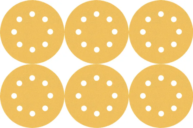 Bosch Expert C470 sanding sheet set, O 150mm, K60 / 120 / 240 (6 pieces, for eccentric sanders)