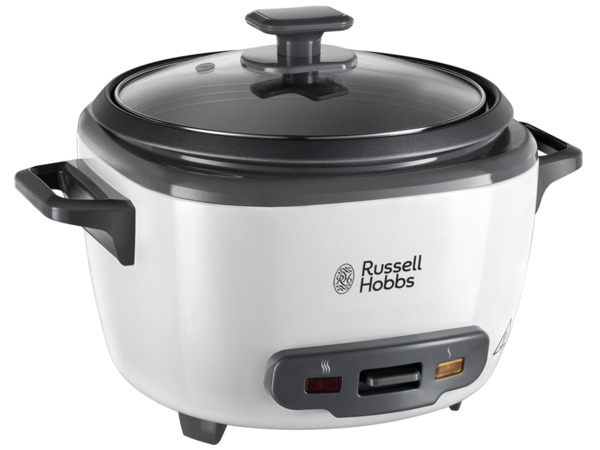 Russell Hobbs 27040-56 Rice Cooker, 3.3 L, 500 W, Black/White