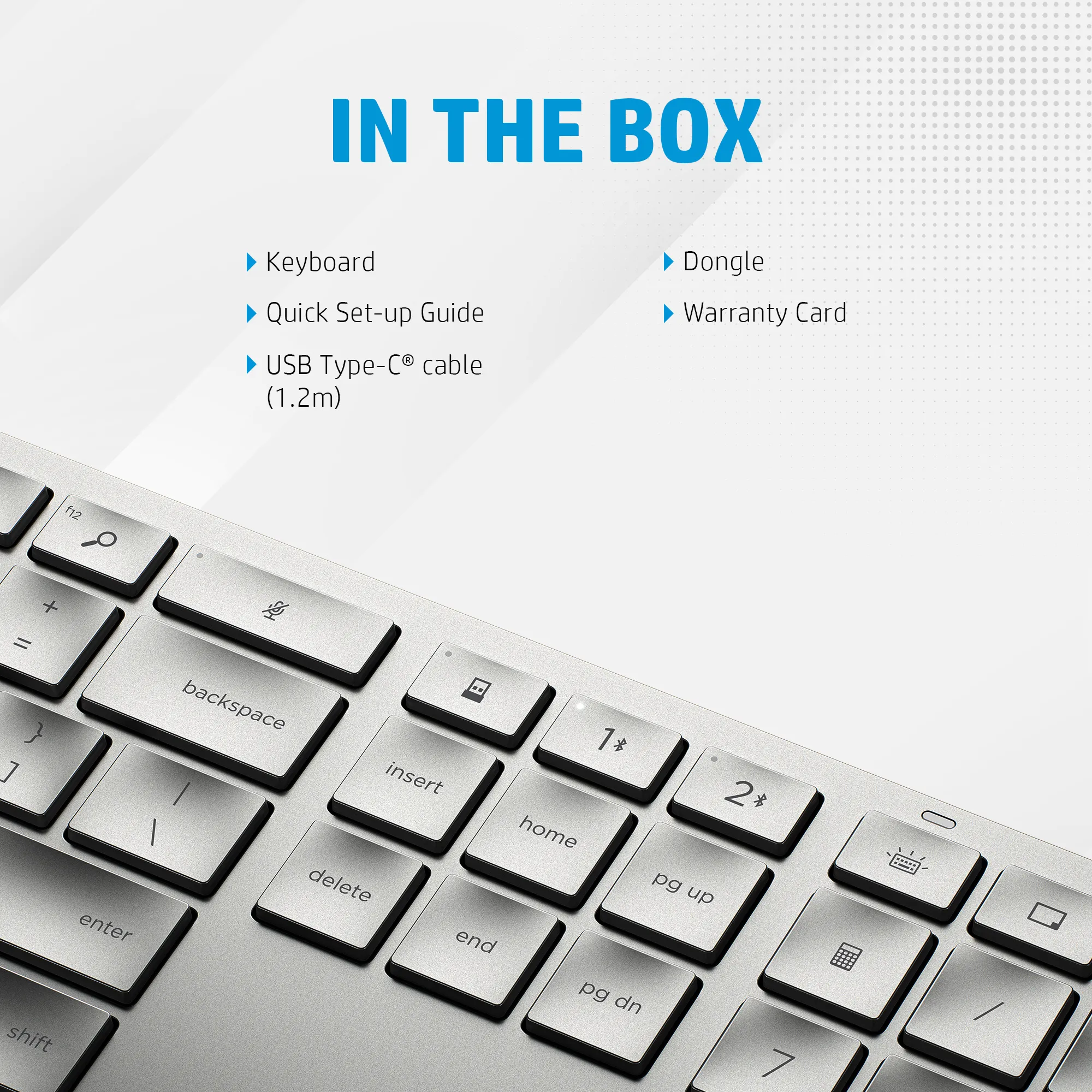 HP 970 Programmable Wireless Keyboard  SE layout