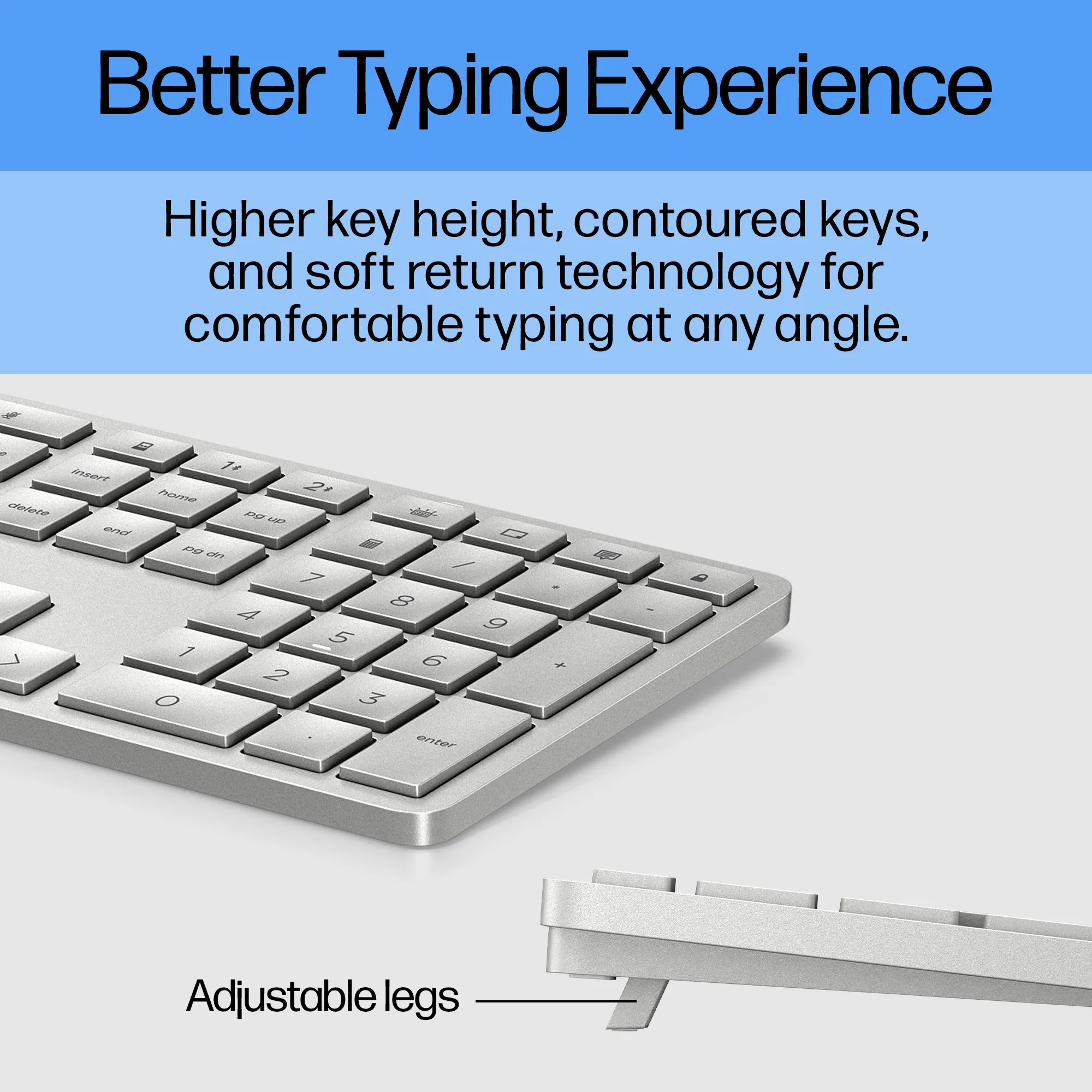 HP 970 Programmable Wireless Keyboard  SE layout