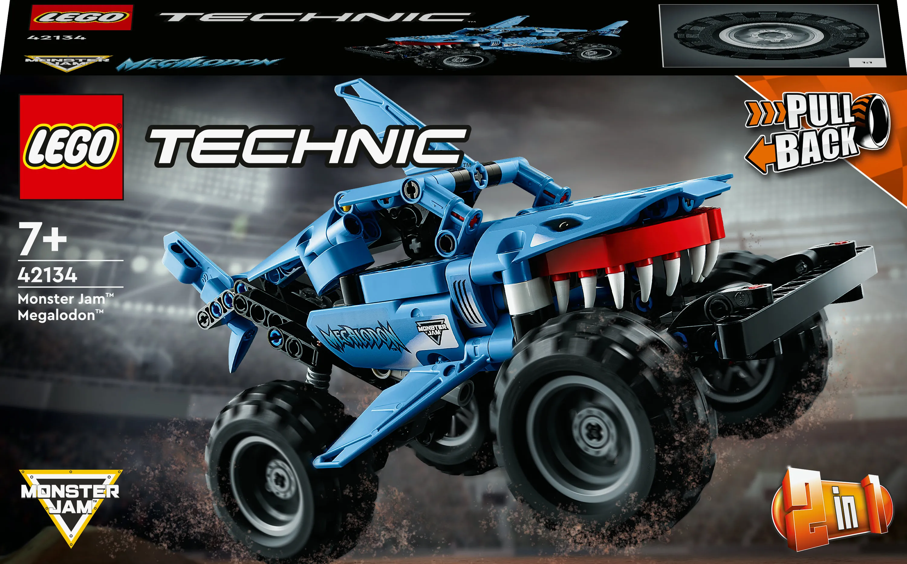 Lego Technic Monster Jam Megalodo 42134