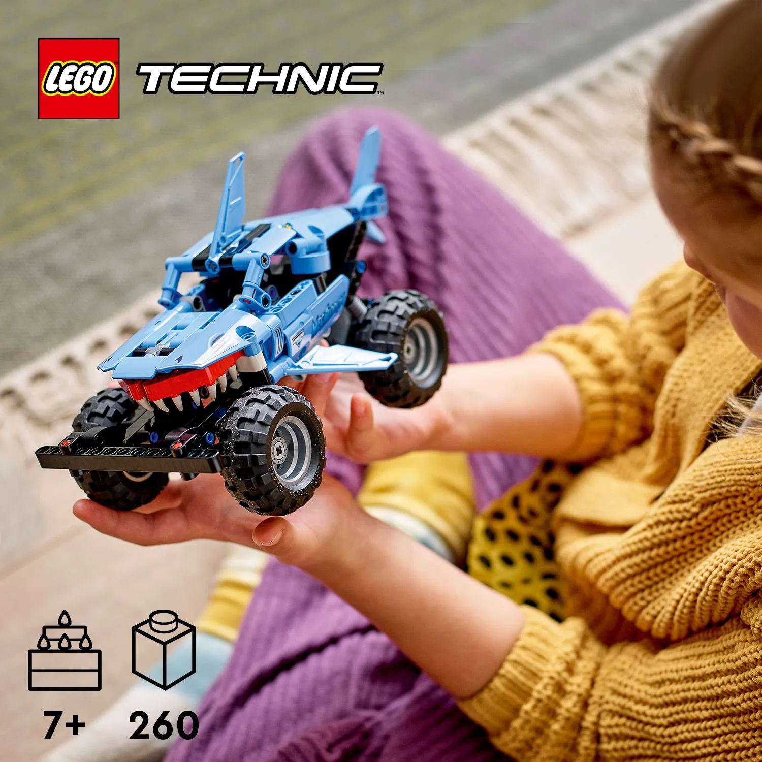 Lego Technic Monster Jam Megalodo 42134