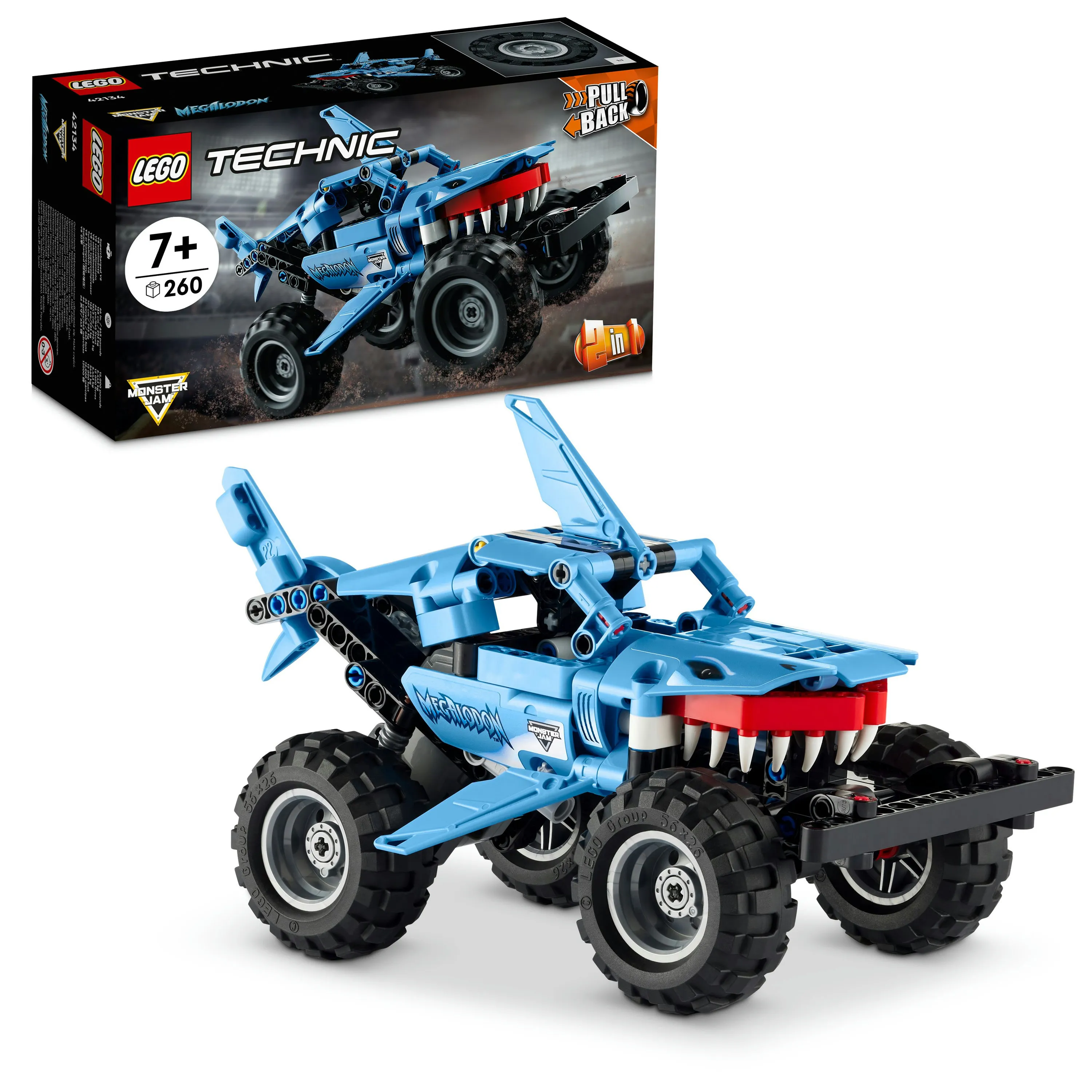 Lego Technic Monster Jam Megalodo 42134