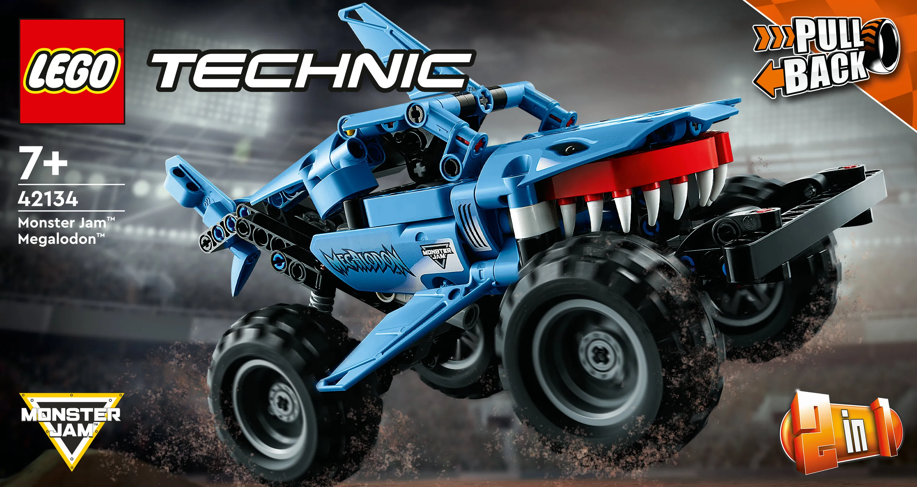 Lego Technic Monster Jam Megalodo 42134