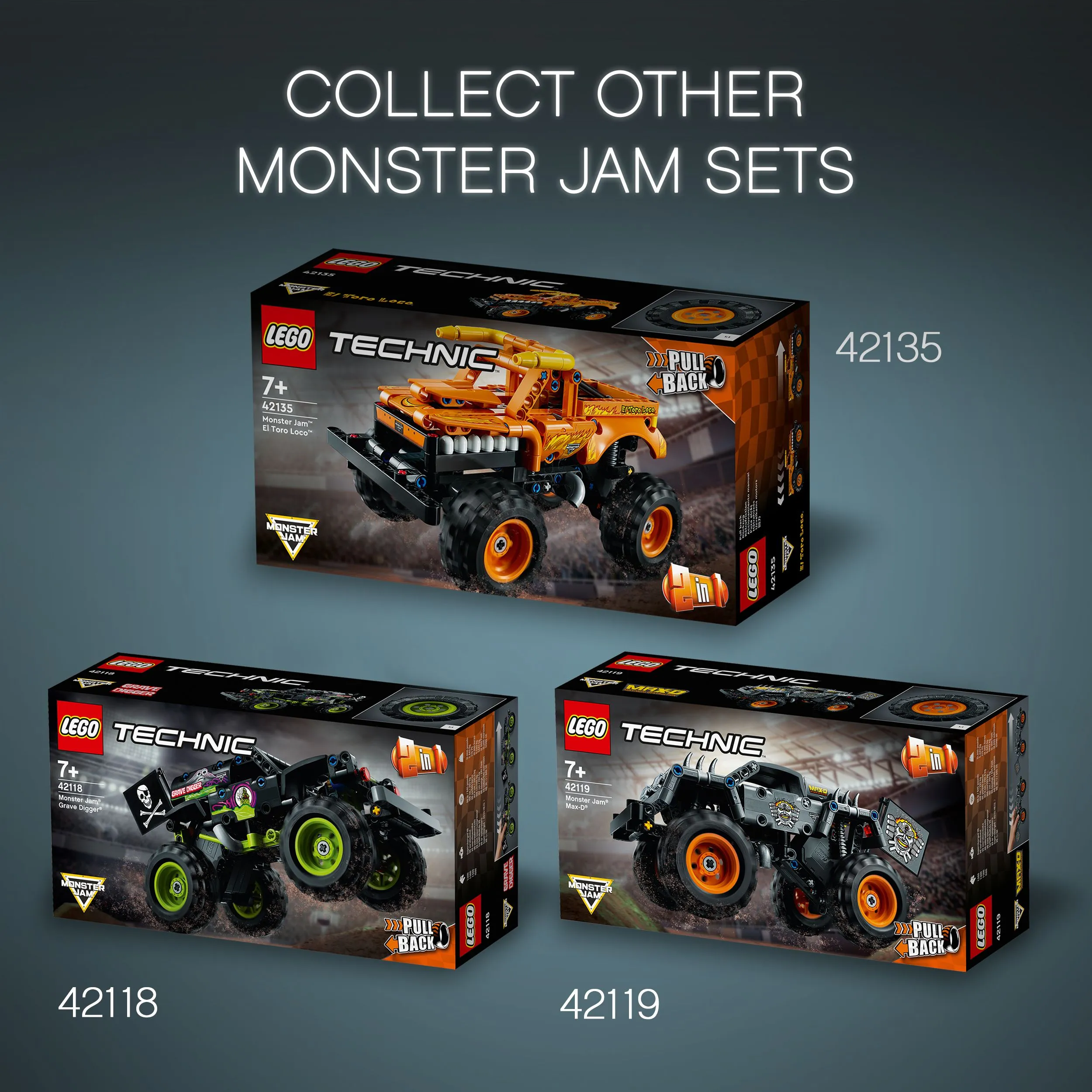 Lego Technic Monster Jam Megalodo 42134