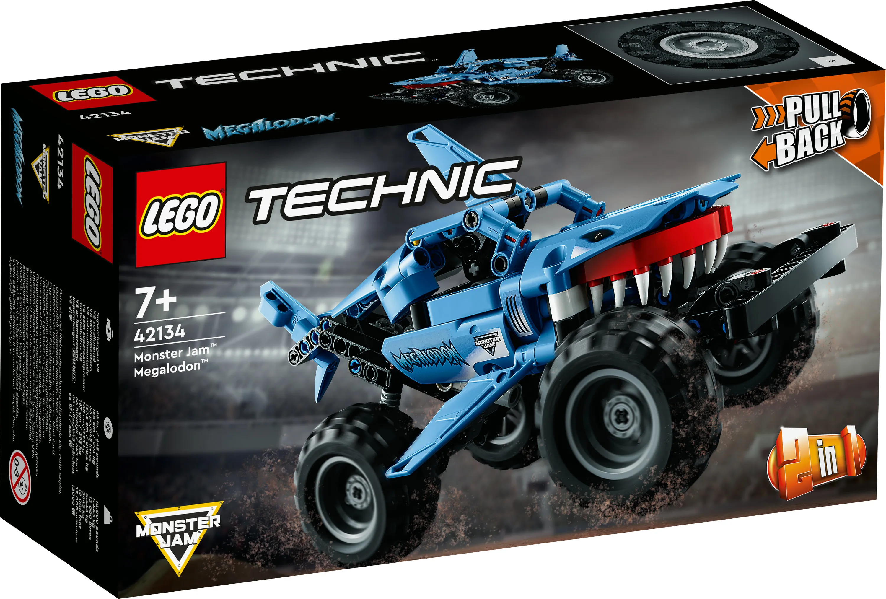 Lego Technic Monster Jam Megalodo 42134
