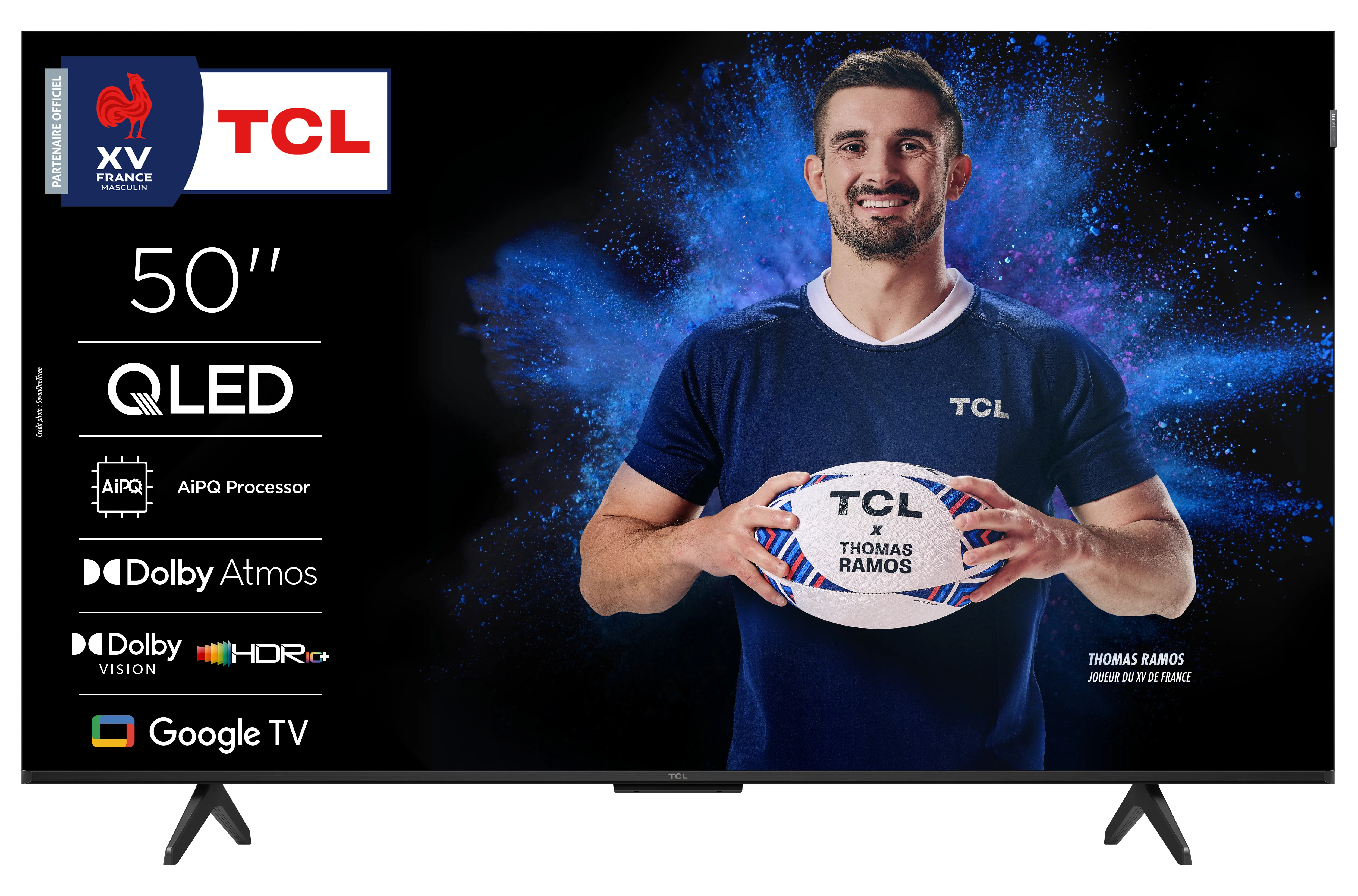 TCL 50P7K 50" 4K QLED Google TV, 60Hz, Dolby Vision, HDR10+, Metallic TCL 50P7K 50" 4K QLED Google TV, 60Hz, Dolby Vision, HDR10+, Metallic