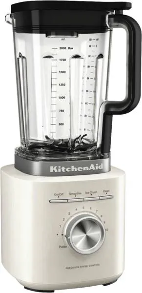 KitchenAid Pure Power 5KSB2073EPL 1200W 2.0L Blender, Black/White