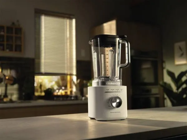 KitchenAid Pure Power 5KSB2073EPL 1200W 2.0L Blender, Black/White