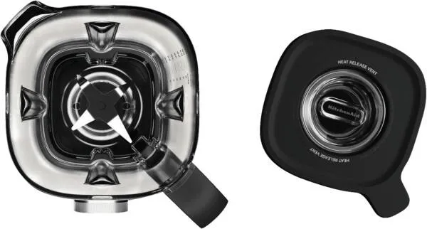 KitchenAid Pure Power 5KSB2073EPL 1200W 2.0L Blender, Black/White