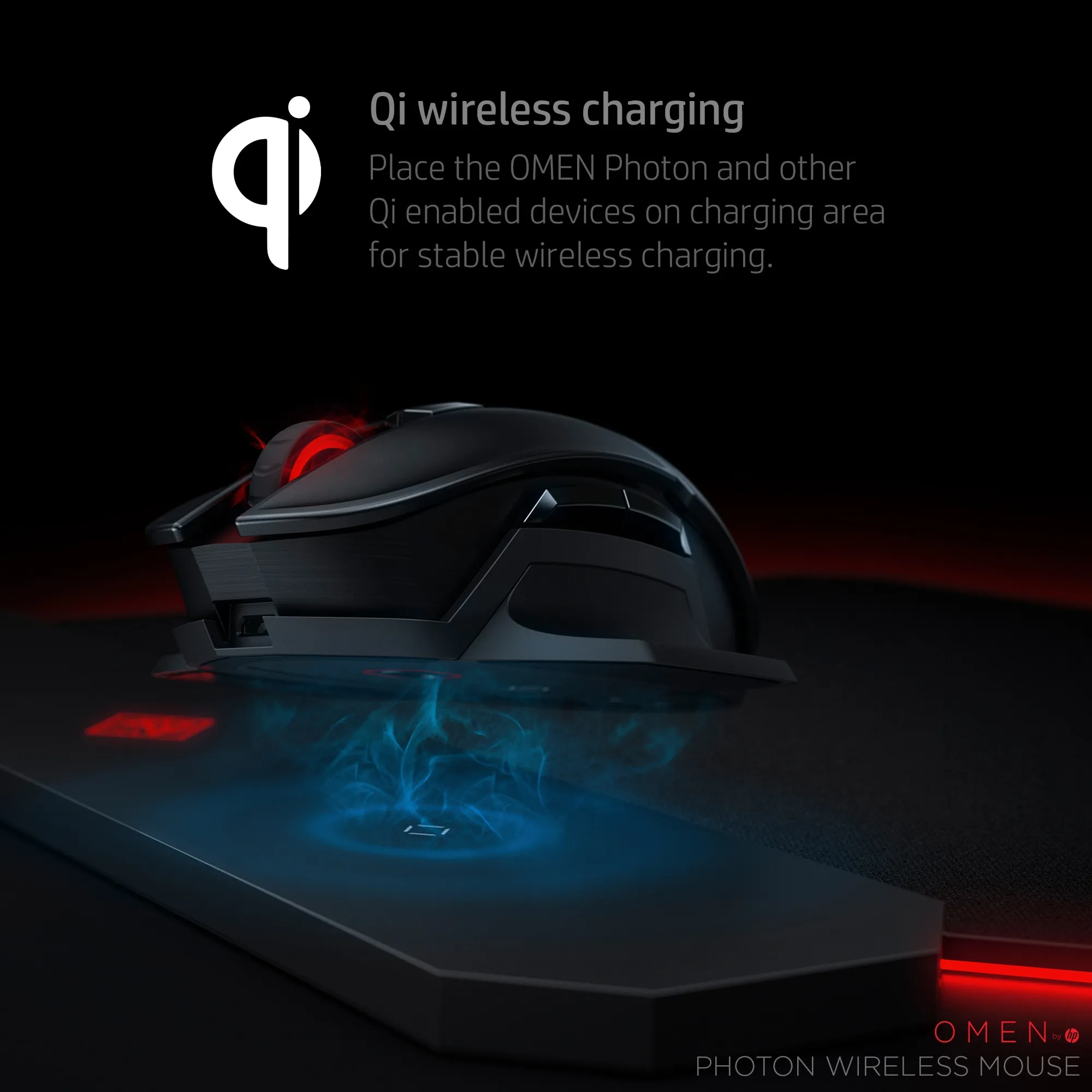 OMEN by HP Photon - wireless gaming mouse, Black OMEN by HP Photon - wireless gaming mouse, Black