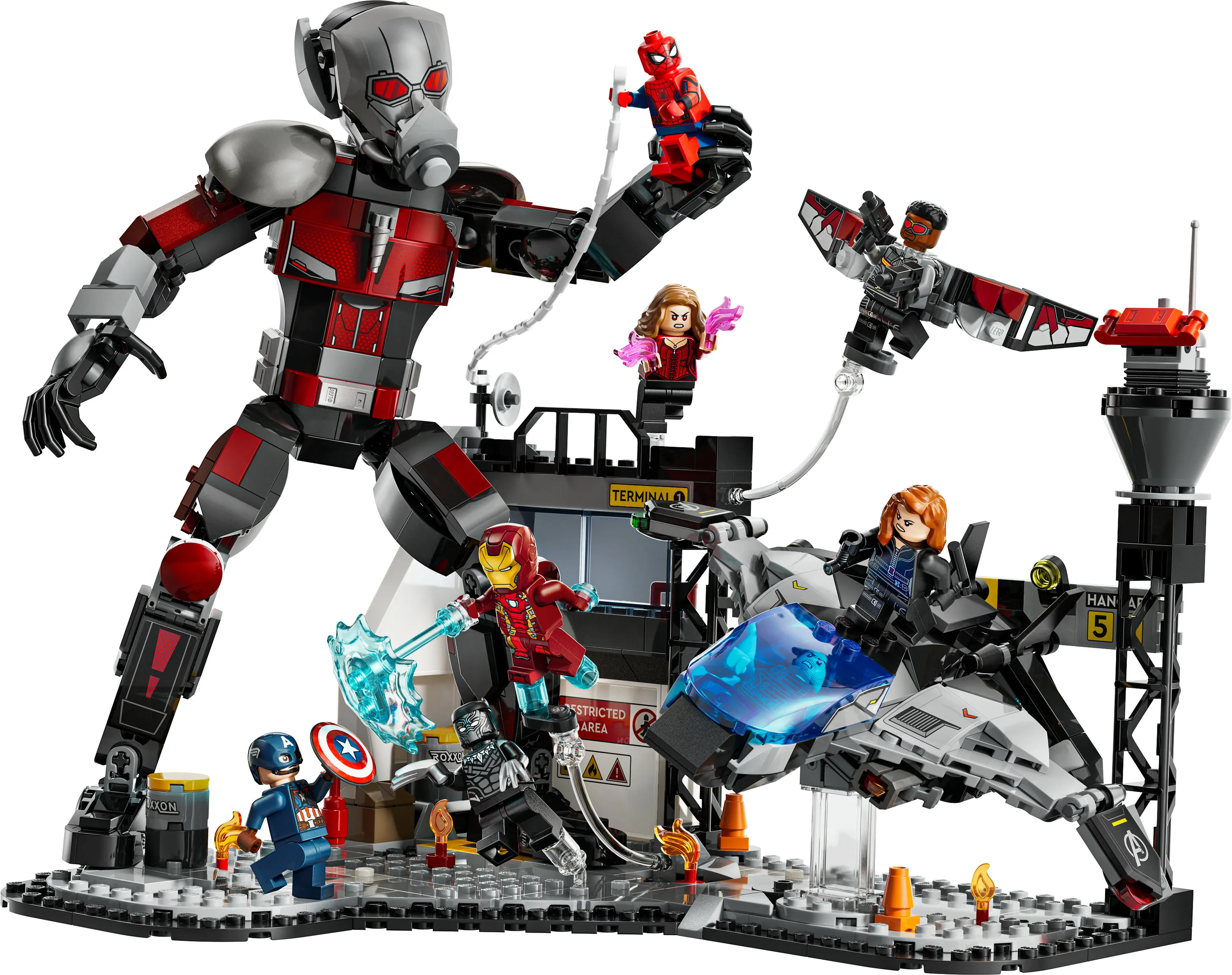 LEGO Marvel Captain America: Civil War Toimintataistelu 76314