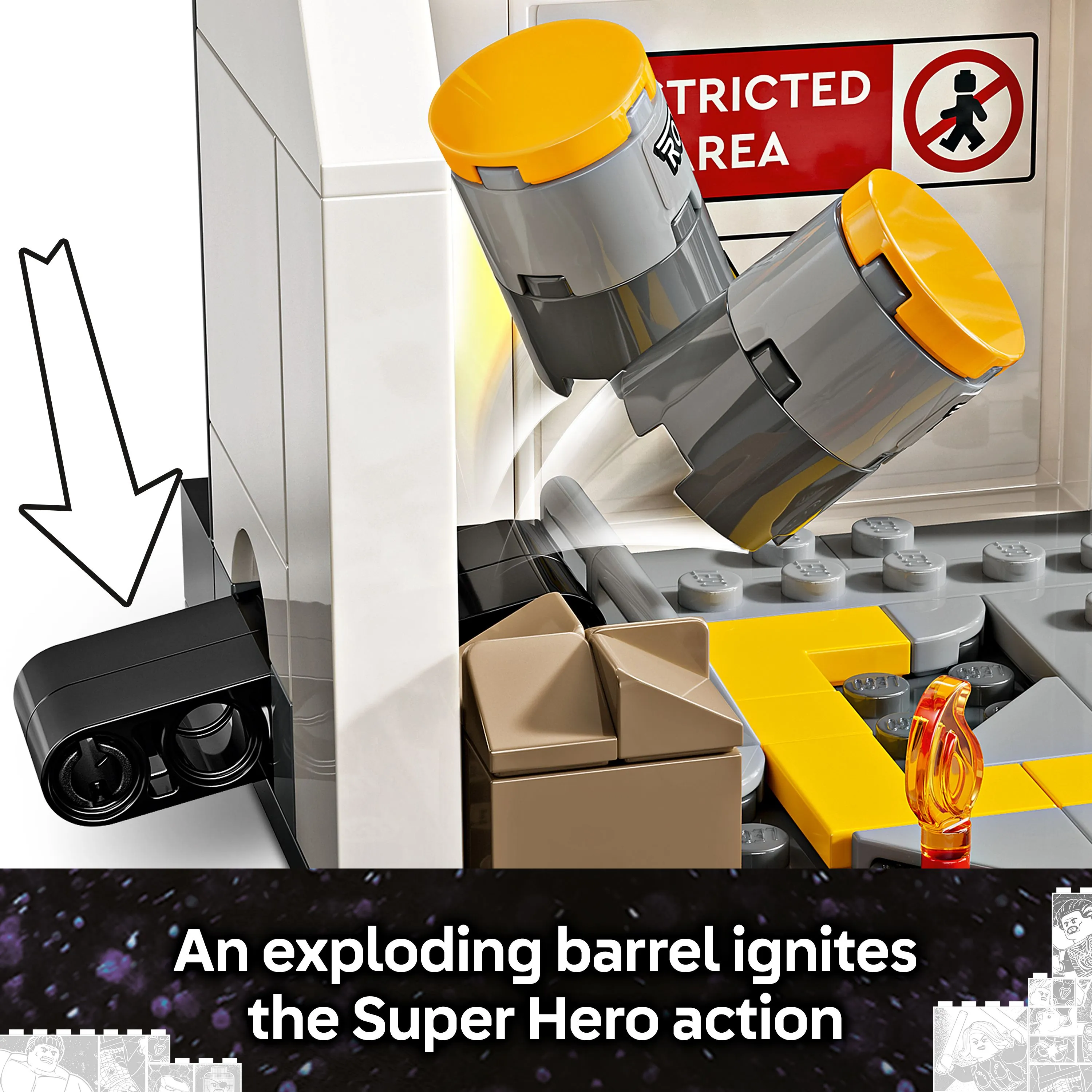 LEGO Marvel Captain America: Civil War Toimintataistelu 76314