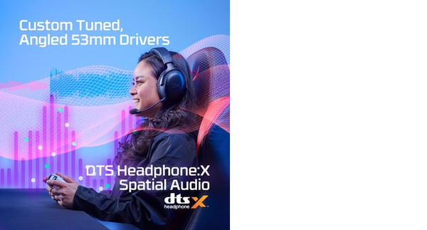HyperX Cloud III Wireless Gaming Headset, Black