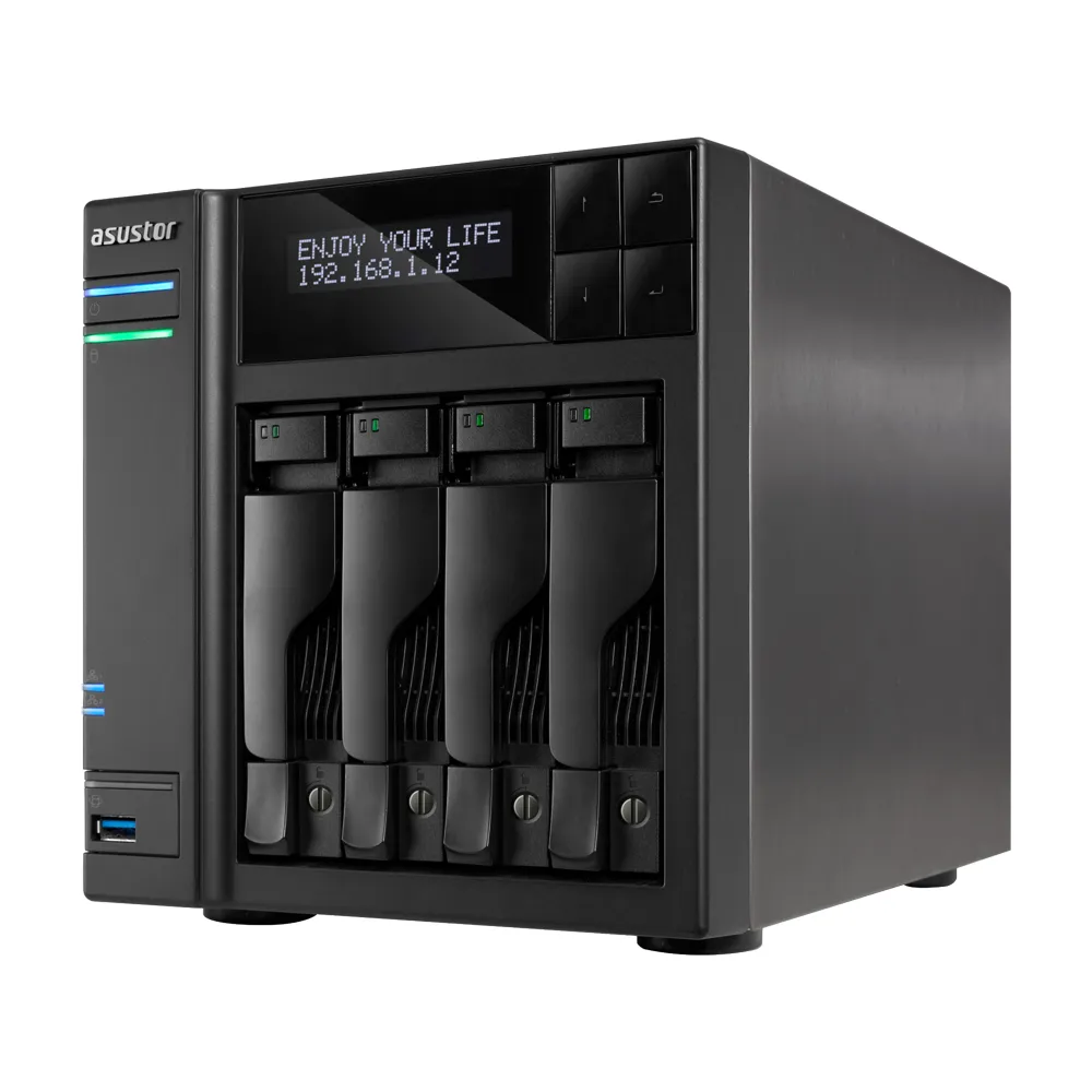 As7004T-I5 Nas Ethernet Lan Black