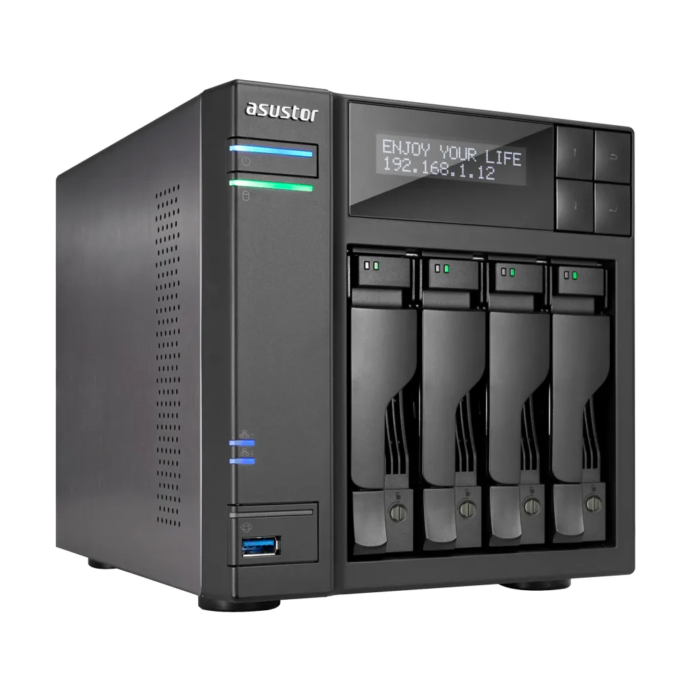 As7004T-I5 Nas Ethernet Lan Black