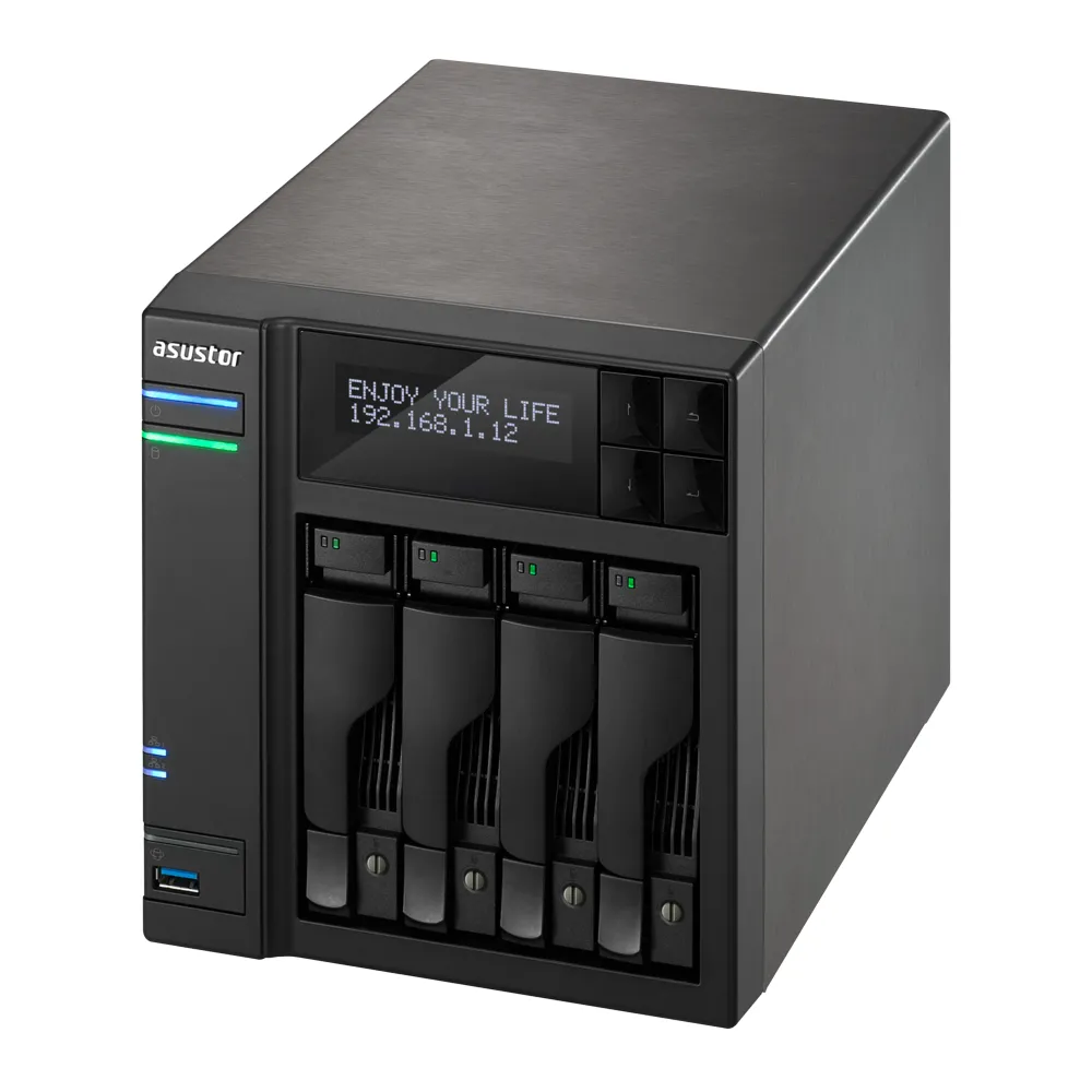 As7004T-I5 Nas Ethernet Lan Black