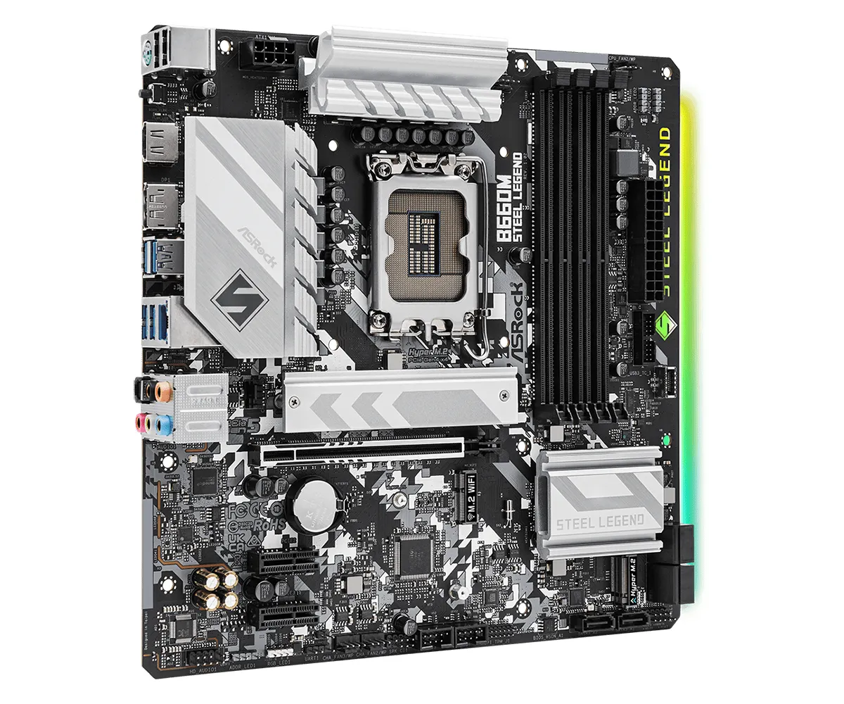 ASRock B660M Steel Legend mATX - motherboard