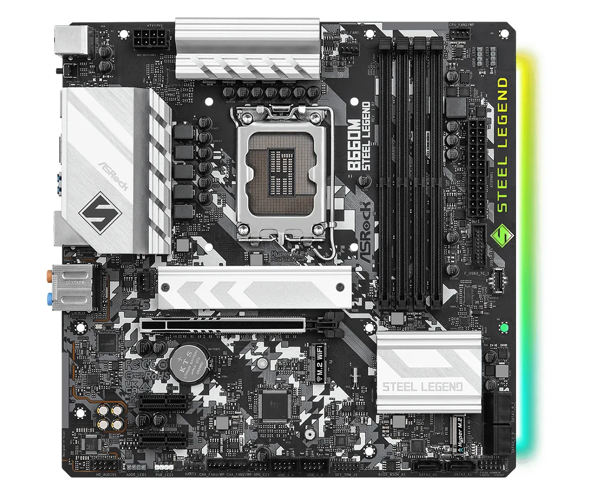 ASRock B660M Steel Legend mATX - motherboard