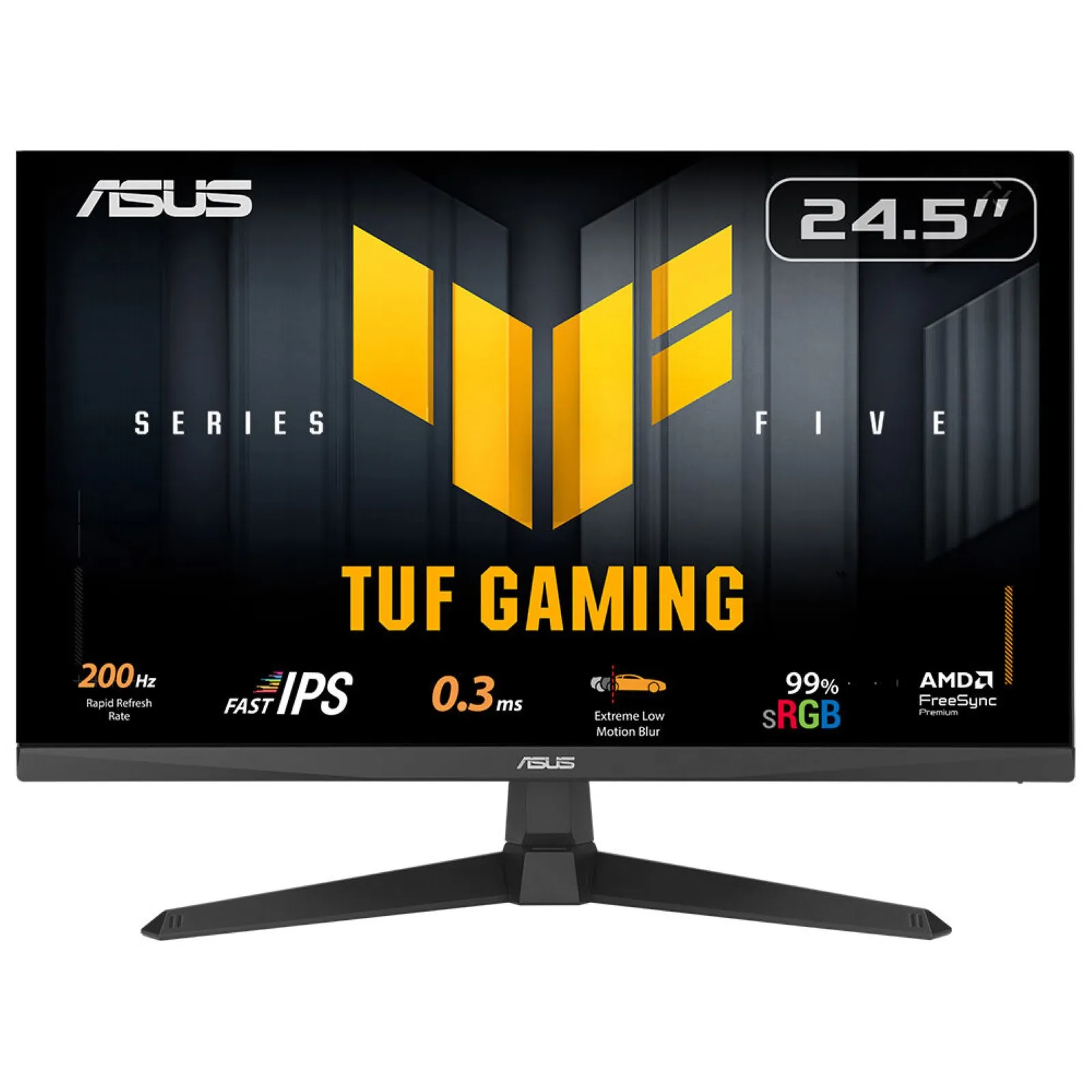 ASUS TUF Gaming VG259Q5A 24.5" Full HD, Fast IPS, 200 Hz, HDR10 -pelin&auml;ytt&ouml;