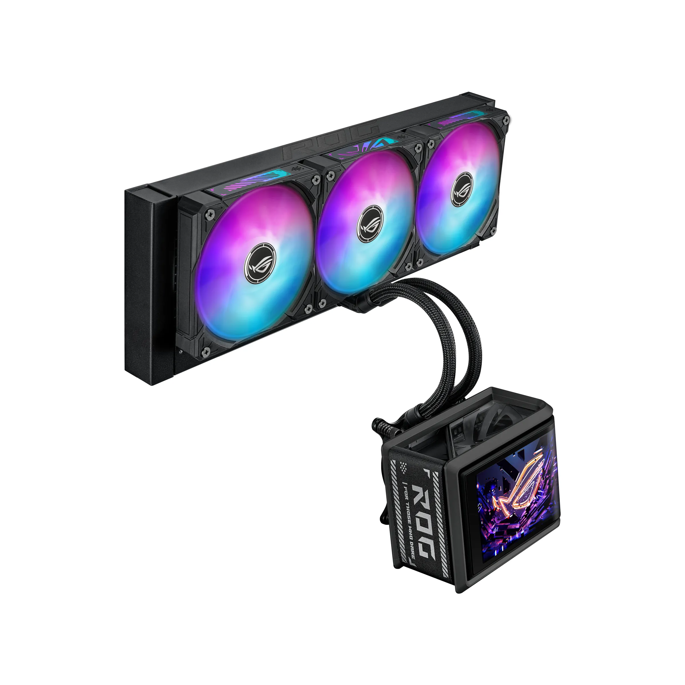 Asus ROG Ryuo IV SLC 360mm ARGB Liquid Cooler, Black
