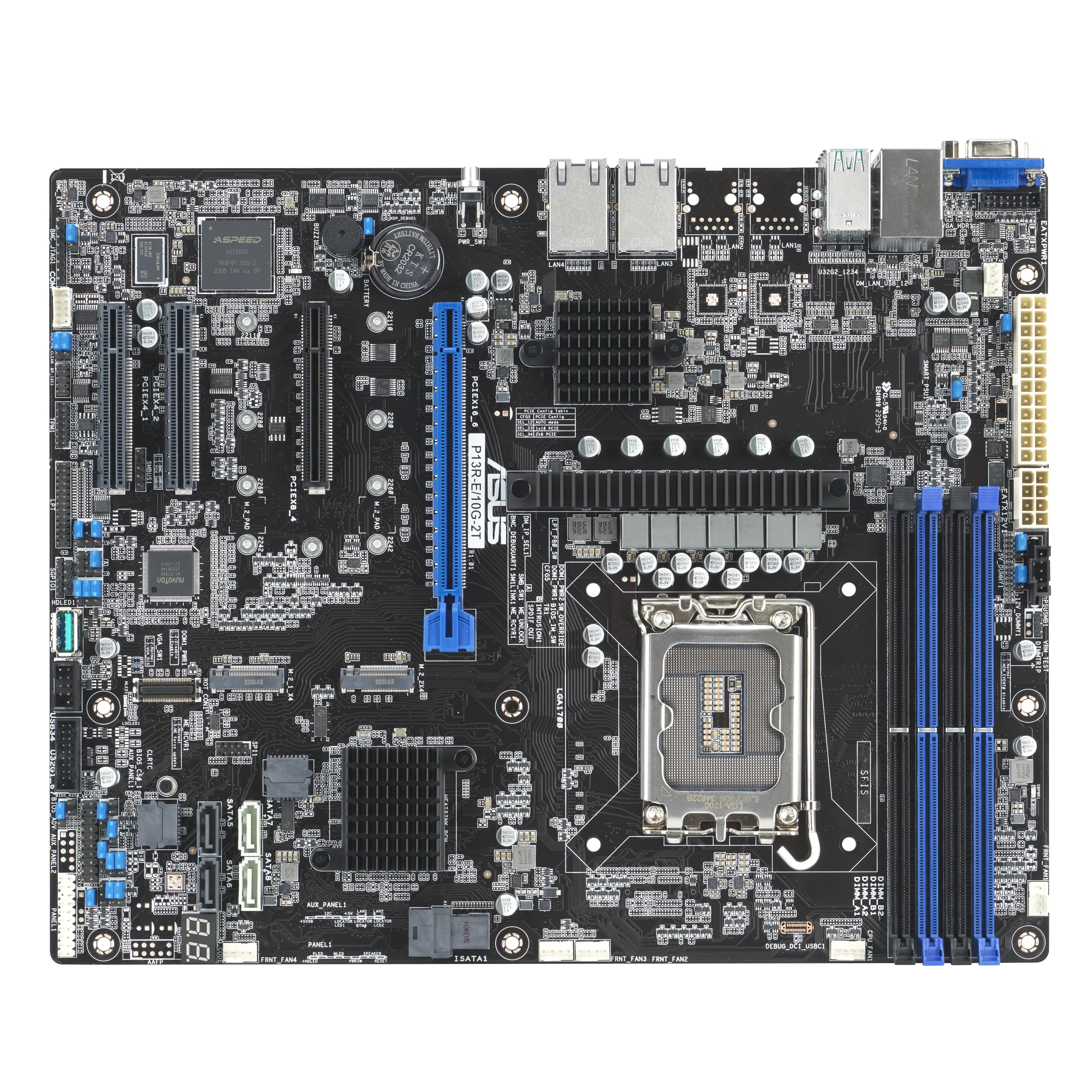 Asus P13R-E/10G-2T ATX - motherboard