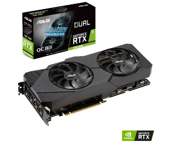 Asus GeForce RTX 2080 SUPER Dual OC EVO 8GB - Graphics card