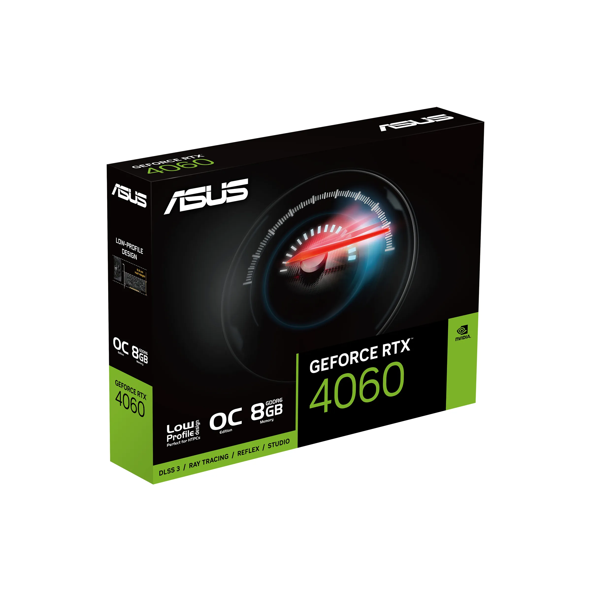 Asus GeForce RTX 4060  DUAL OC Low Profile 8GB - Graphics card