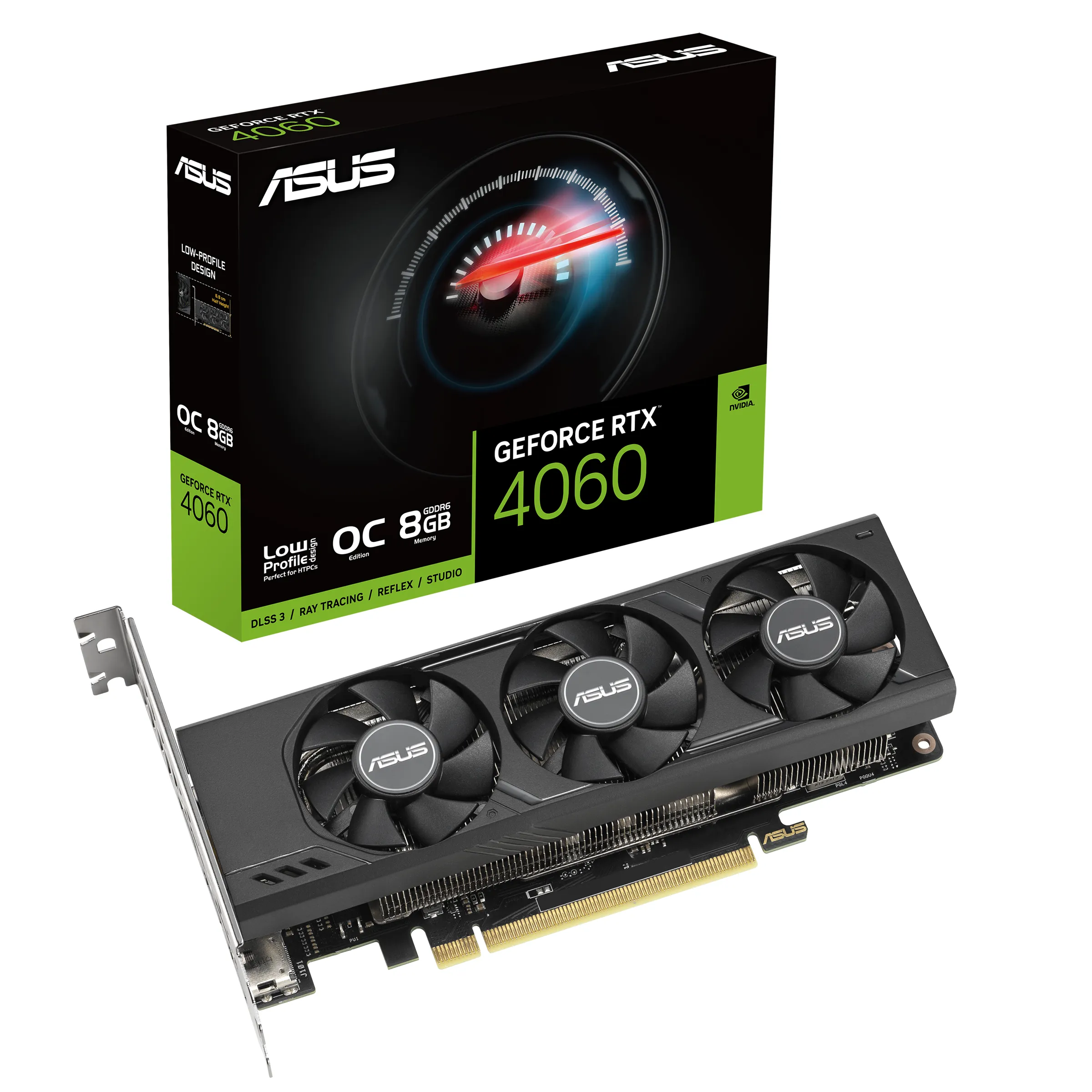 Asus GeForce RTX 4060  DUAL OC Low Profile 8GB - Graphics card