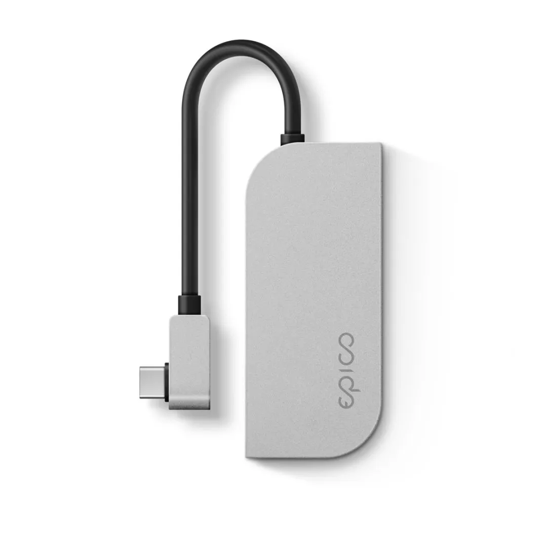 Epico Type-C HUB PAD (for Apple iPad Pro) - silver