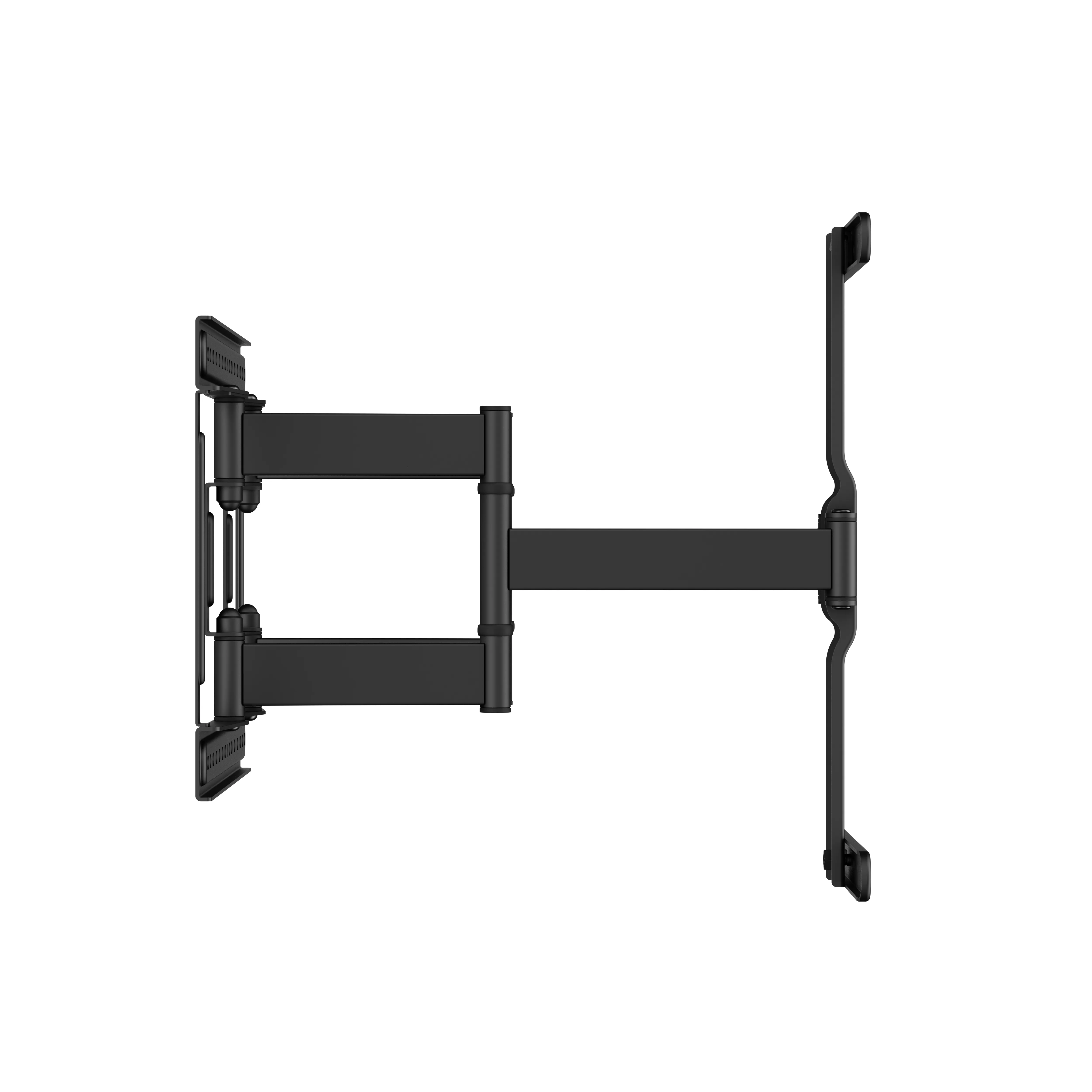 DELTACO Office ARM-0258-B Ultratunt vridbart v&auml;ggf&auml;ste f&ouml;r 37&ndash;75" sk&auml;rmar, svart