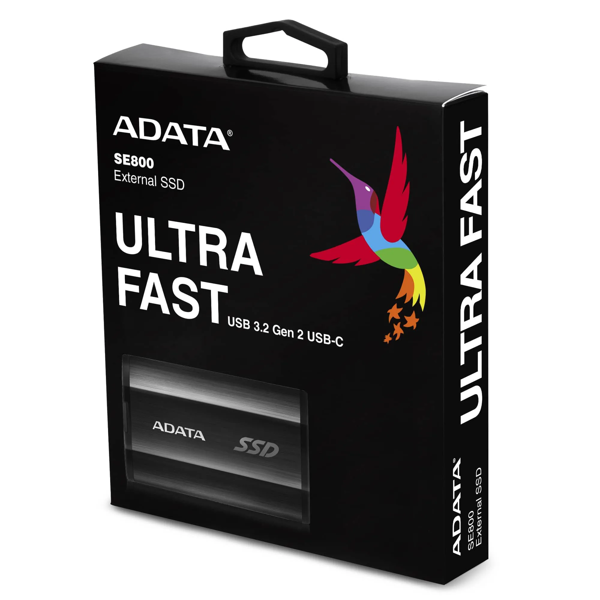 ADATA SE800 1TB USB-C - External SSD, Black