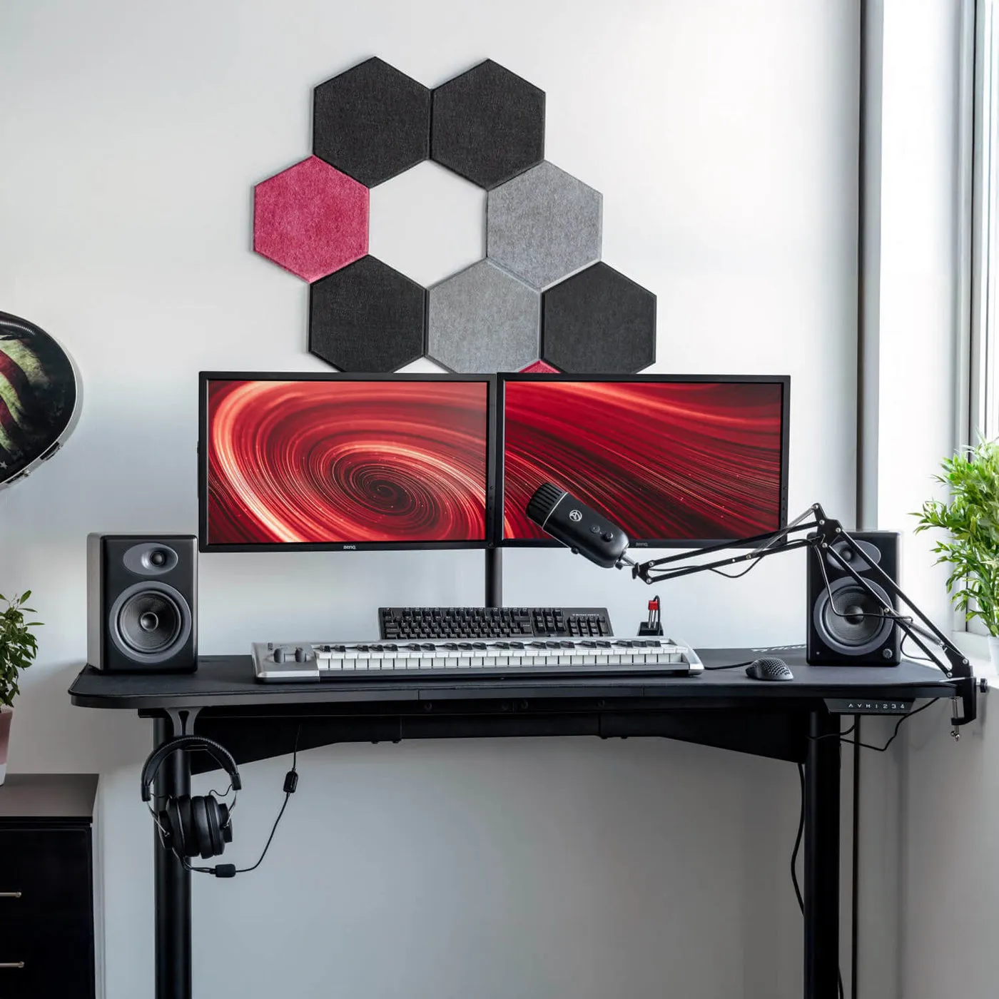 Arozzi - headset hanger, Black