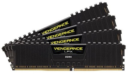 Corsair 64 GB (4 x 16 GB) Vengeance LPX, DDR4 3000 MHz -muisti, musta