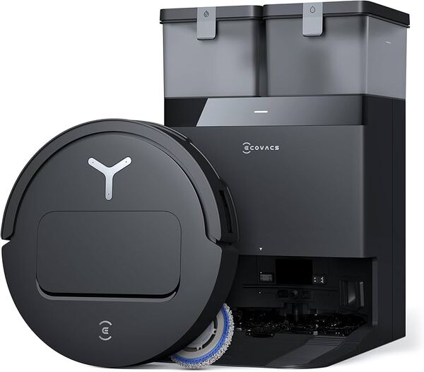 ECOVACS DEEBOT T50 MAX PRO OMNI Gen2 - robotdammsugare, svart