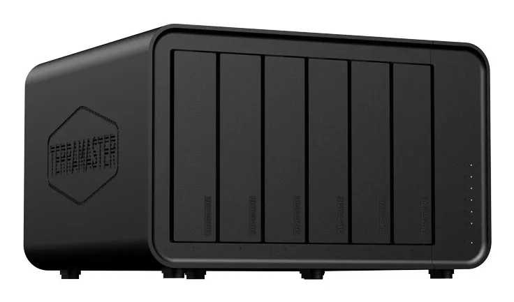 TERRAMASTER F6-424 - Verkkotallennus, musta