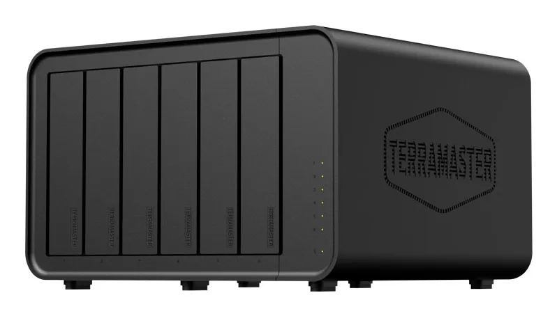 TERRAMASTER F6-424 - Verkkotallennus, musta