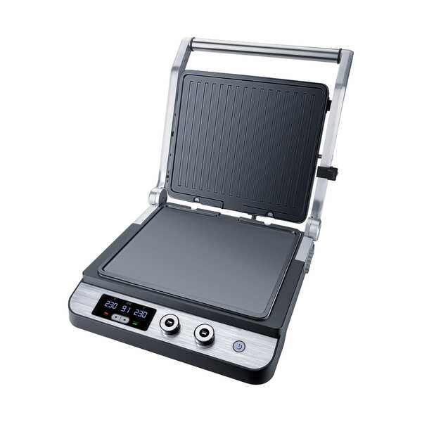 Steba FG 120 Contact Grill, 1800 W, Stainless Steel / Black