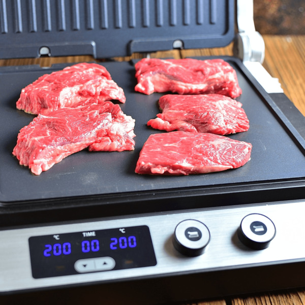 Steba FG 120 Contact Grill, 1800 W, Stainless Steel / Black