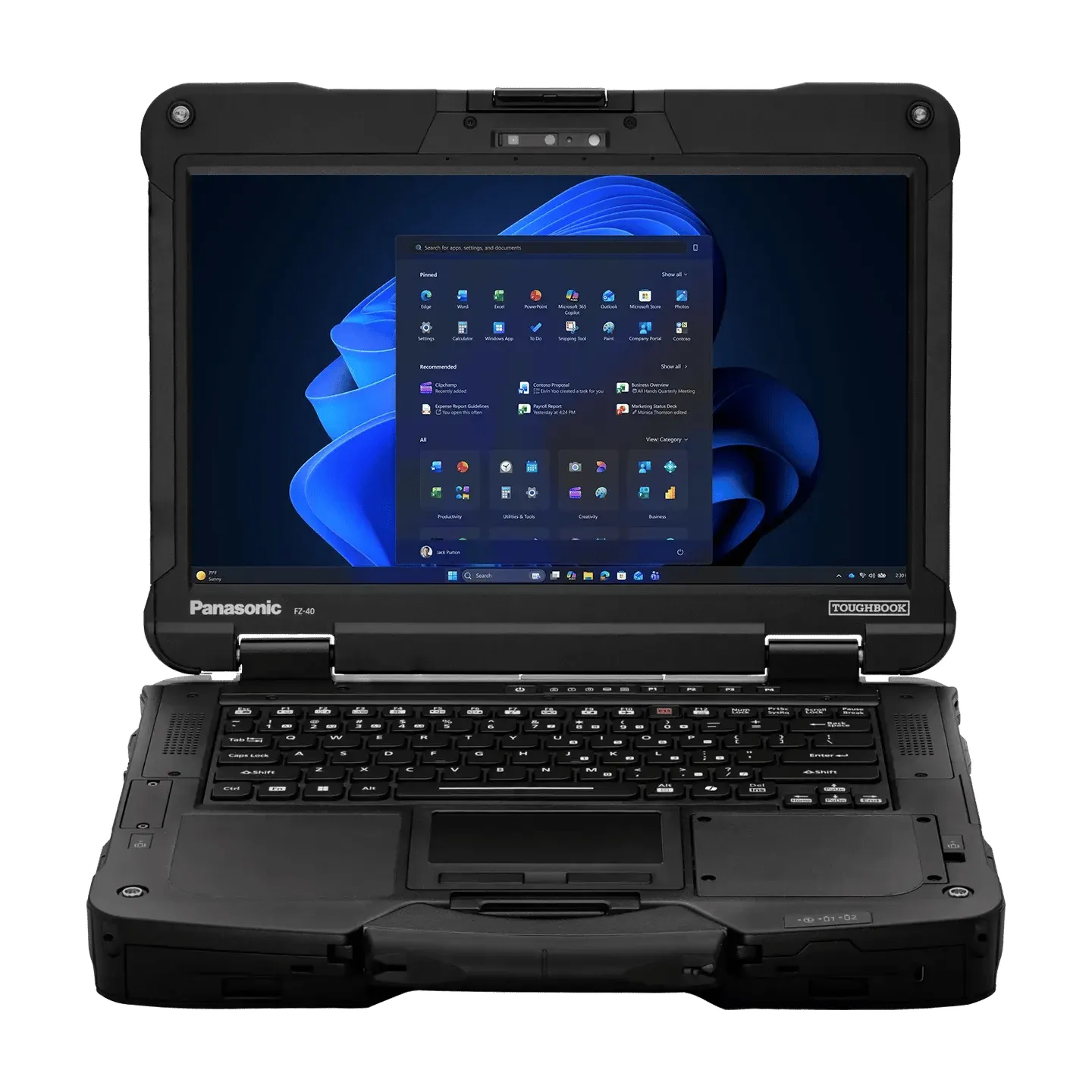 Panasonic TOUGHBOOK 40 14.0" Ultra 5 235H, 16GB, 512GB, Win 11 Pro - Notebook, Black