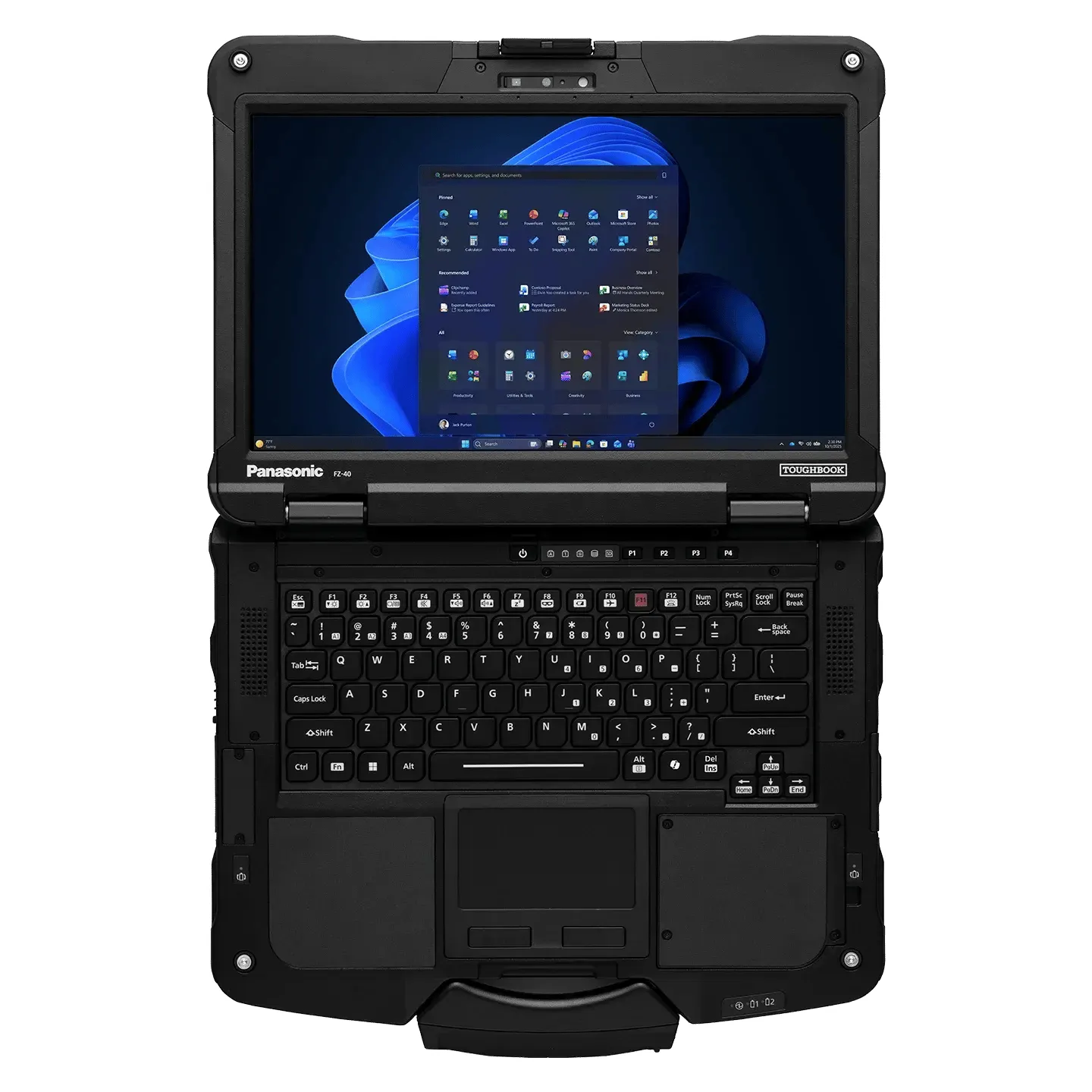 Panasonic TOUGHBOOK 40 14.0" Ultra 5 235H, 16GB, 512GB, Win 11 Pro - Notebook, Black