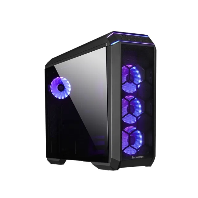 Chieftec STALLION III Mesh design E-ATX, 4x 120mm A-RGB Rainbow fans