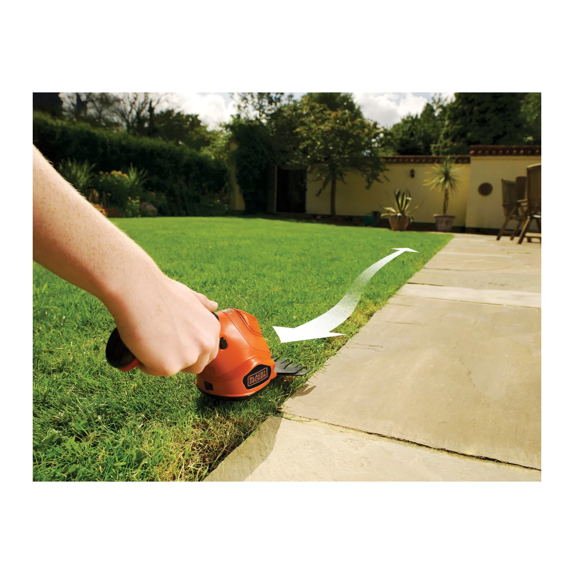 Black&Decker GSL200-QW - batteridrive grästrimmer