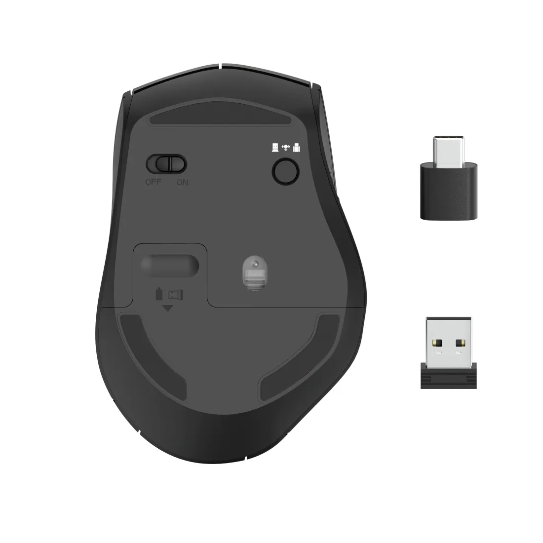 Hama MW-600 - wireless mouse, Black