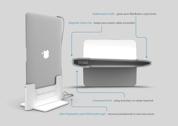 Henge docks Docking Station for MBA 11"