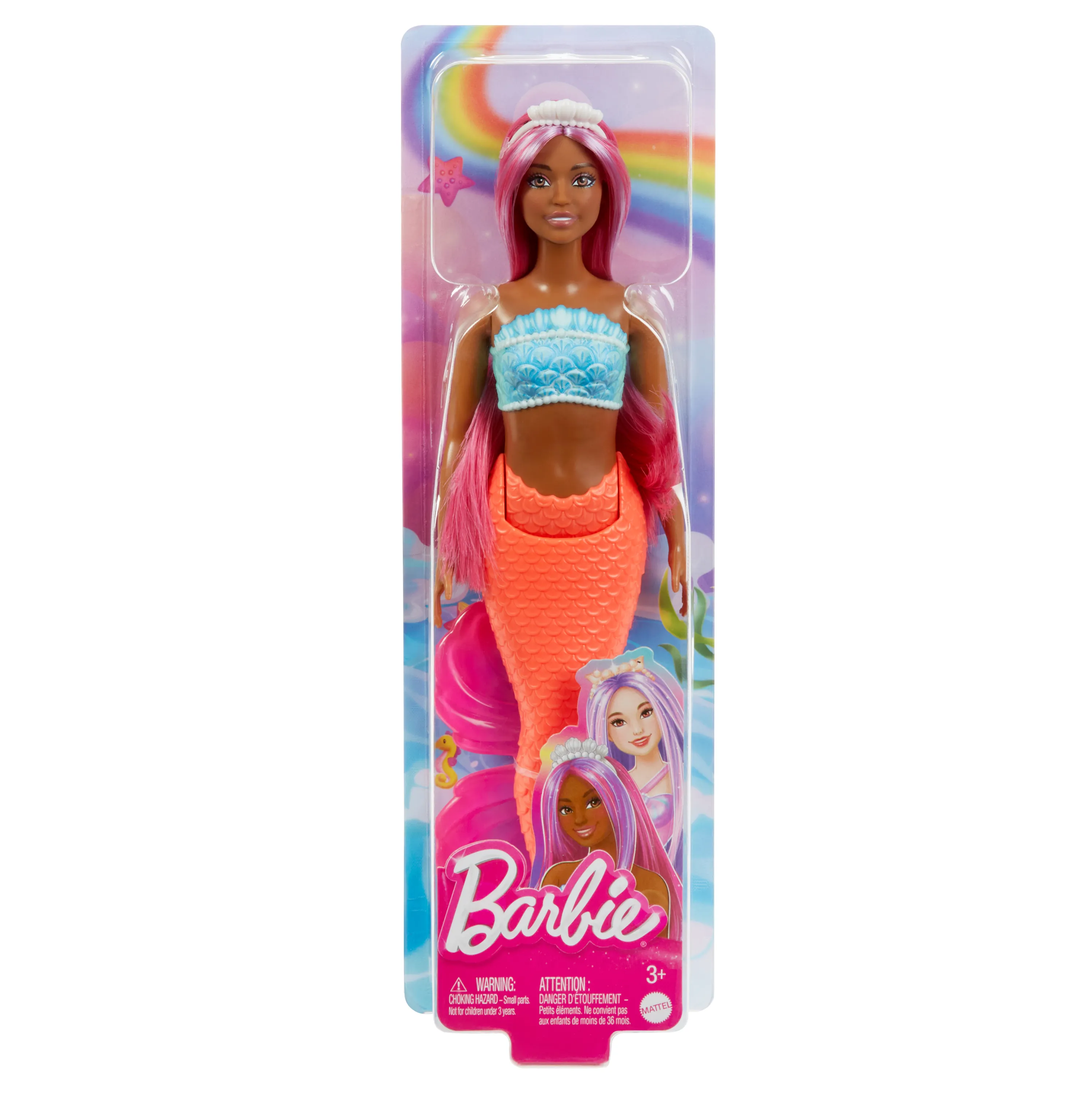 Mattel Barbie Dreamtopia Mermaid Doll (red)